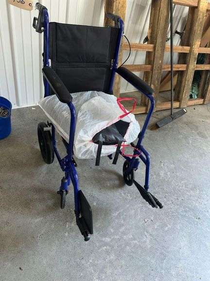 Wheel Chair With Pillows image
