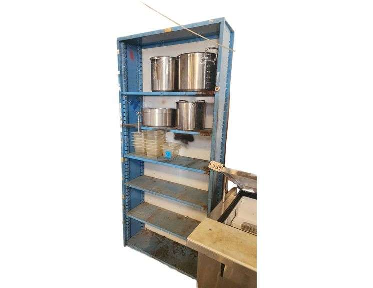 Metal Shelf Unit - 36 x 12 x 7 ft image