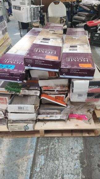 Various Boxes of Flooring image