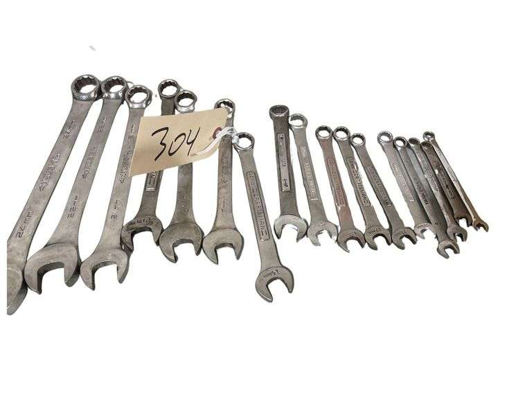 Set of Craftsman/Husky & Other Combination Wrenches 7-24mm image