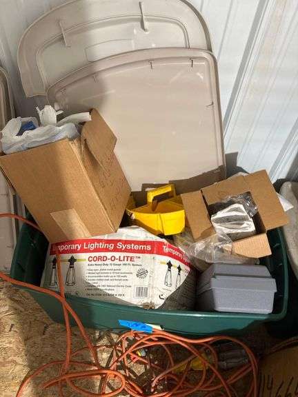 Tote Of Assorted Lights image