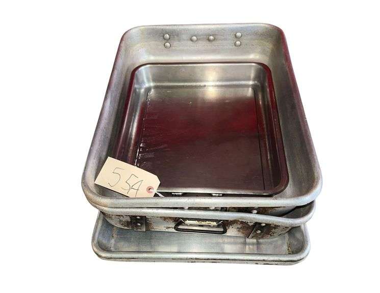 Large Baking Pans- 19 X 25 - 17 X 16 image