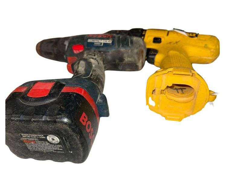 DEWALT - Bosch Battery Operated Drills image