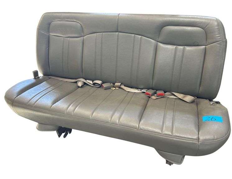 Grey Bench Seat For Passenger Van - Approx. 5' image