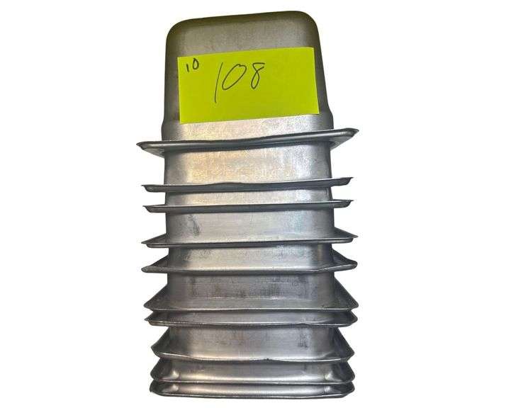 10 Stainless Pans - 10”x6” image