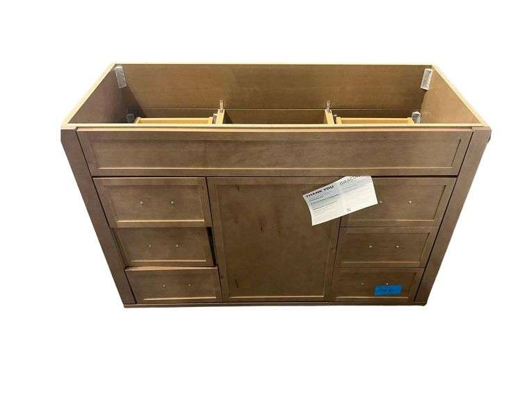 Wooden Bathroom Vanity 4 ft. L. X 21.5. In. W. X 30in. H. image