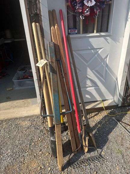 Post Hole Diggers, Picks, Shovels, Rakes, Post Driver image
