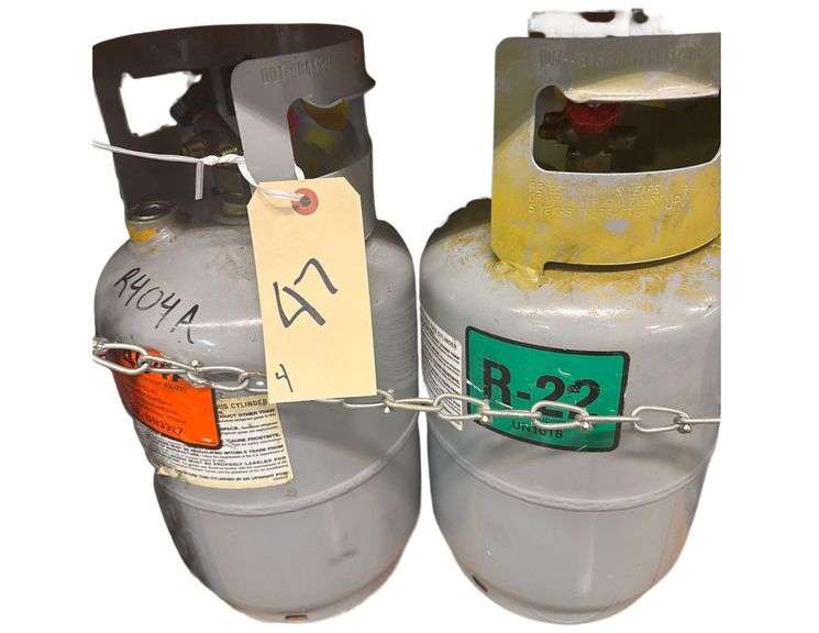 4 Refrigerant Cans partly or mostly used image