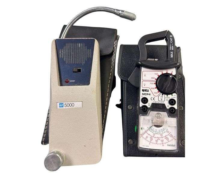 MCP4 Analog Clamp on Meter and TIF 5000 Halogen Leak Detector image