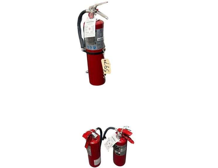 Three Fire Extinguishers image