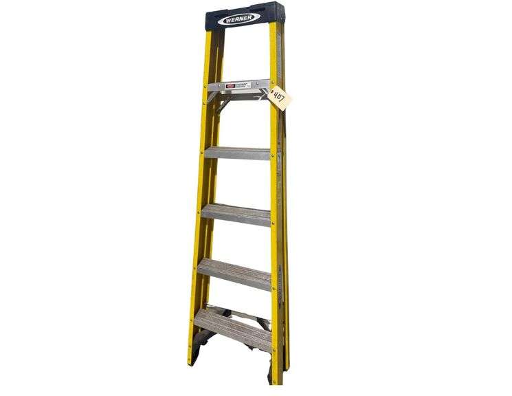 6’ Werner Step Ladder image