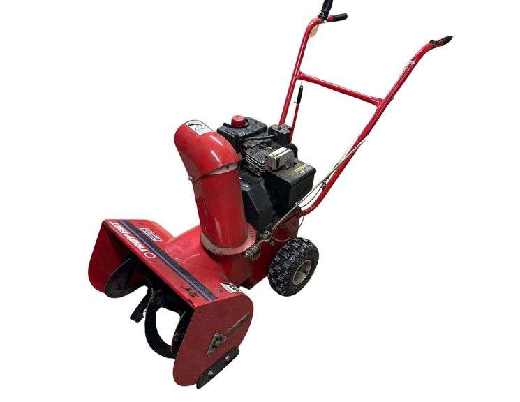 Troy Bilt 21in Snow Thrower - Tecumseh 5HP Engine image