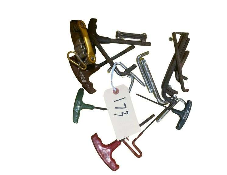 Various Sized Allen Wrenches image
