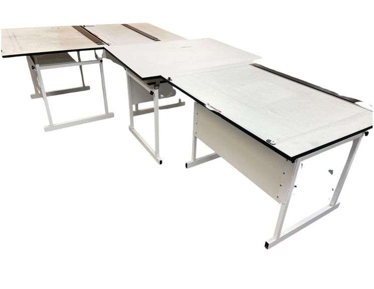 4 Adjustable Drafting 42x31x32 Inches image