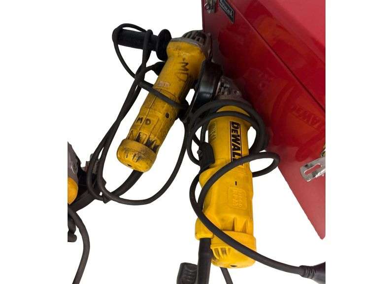2 DeWalt Angle Grinders image