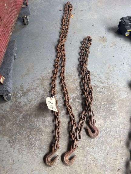 10’ Chain w/ Both Ends and 6’ Chain w/ 1 Hook image