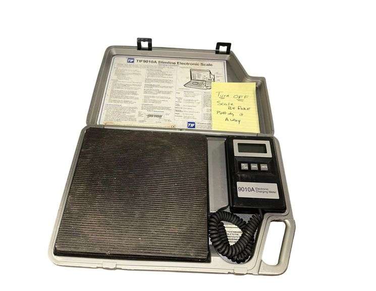 CPS CC220 COMPUTER A CHARGE Scale - TIF 9010A Slimline Electronic Scale - With Cases image