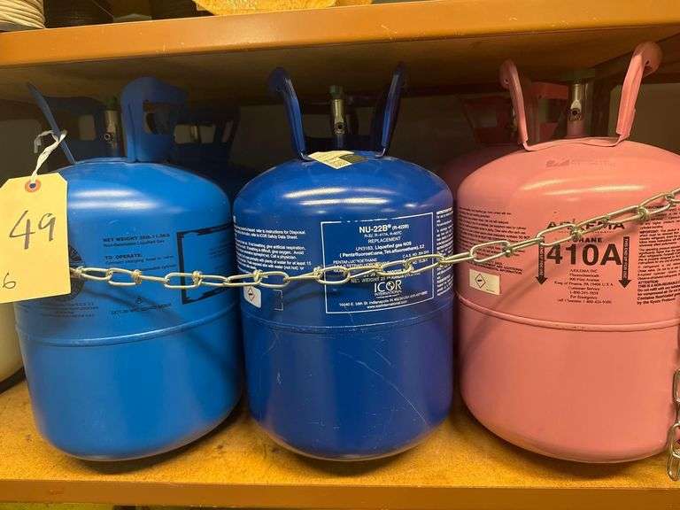 6 Refrigerant Cans Mostly Used image