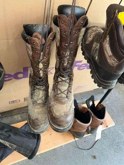 Men’s Rocky Insulated Hunting Boots Size 10.5 image