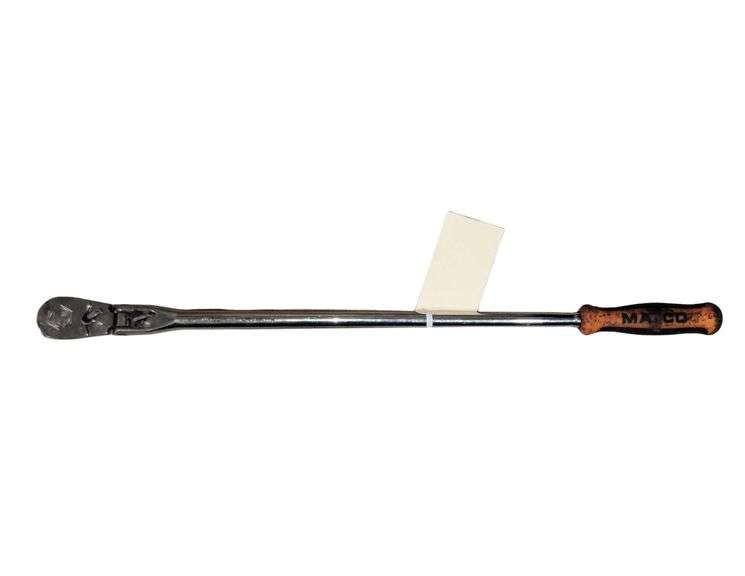 Matco Tools CFR248LFTM 1/2" Drive 88 Tooth Locking Flex Head Ratchet TB 26" image