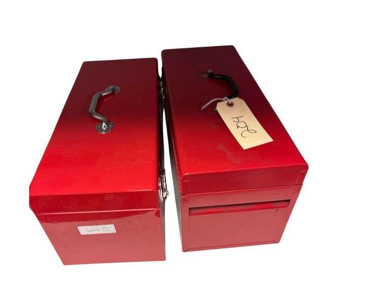2 Tool Box Containing Various Tools image