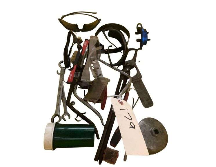 Safety Goggles, Oil Filter Wrenches, Tongs image