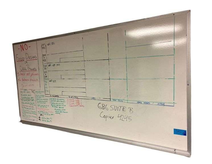 2 White Boards 8ft-4ft image