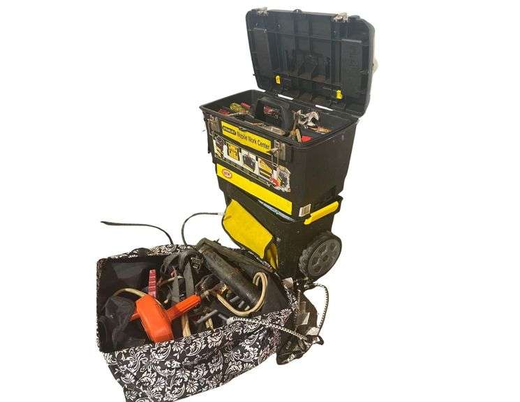 Stanley Mobile Work Center and a Work Bag image