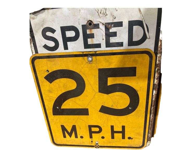 10 Signs - Road Signs of Fasten Your Seatbelts, Alternate, North, 35 MPH, Speed Limit 15, 25MPH, Left Arrow, Moose Crossing, 225, 420 image