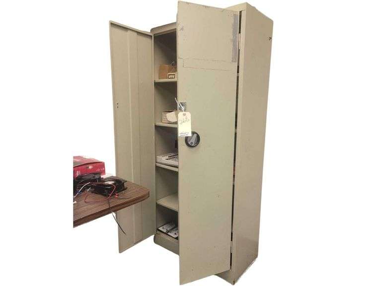 64x36x16in Cabinet with Contents- Various Hardware image