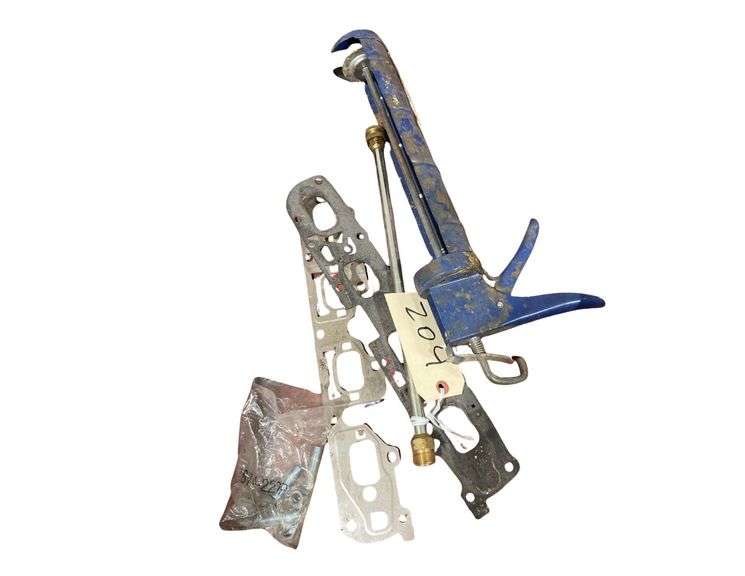 Gaskets, Caulking Gun, and Air Fitting image