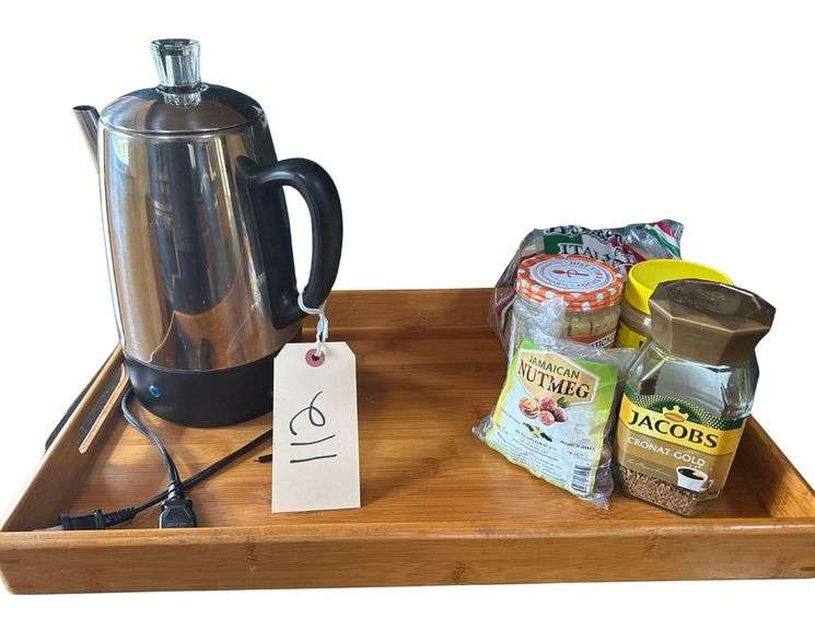 Coffee Pot w/ Tray image