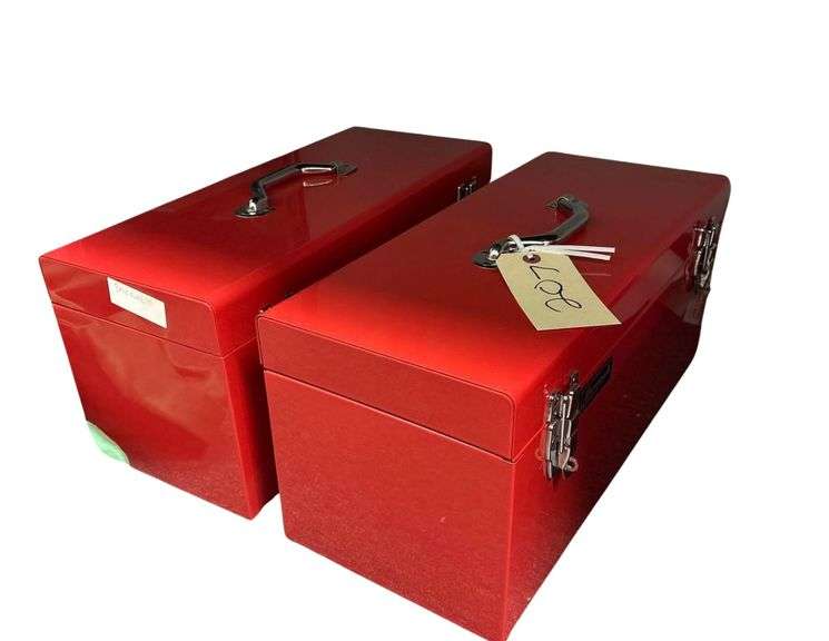 2 Tool Box Containing Various Tools image