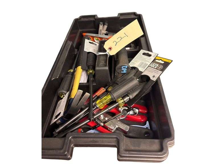 Box Containing Various Tools image