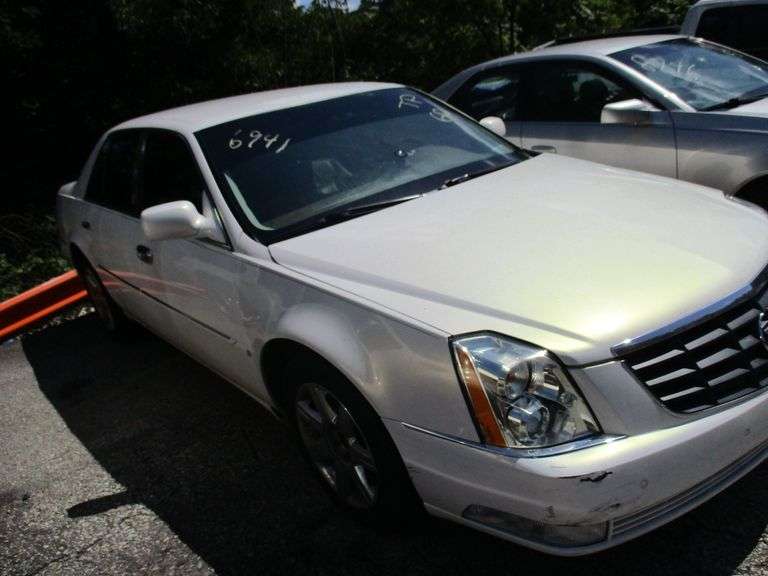 WHITE, 2006, CADILLAC DTS, 1G6KD57Y96U186941, KEY , image