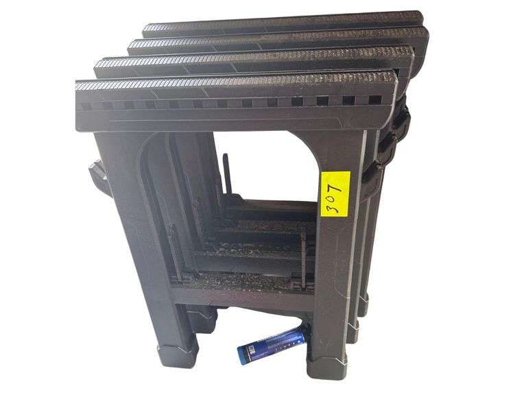4 Plastic Saw Horses image
