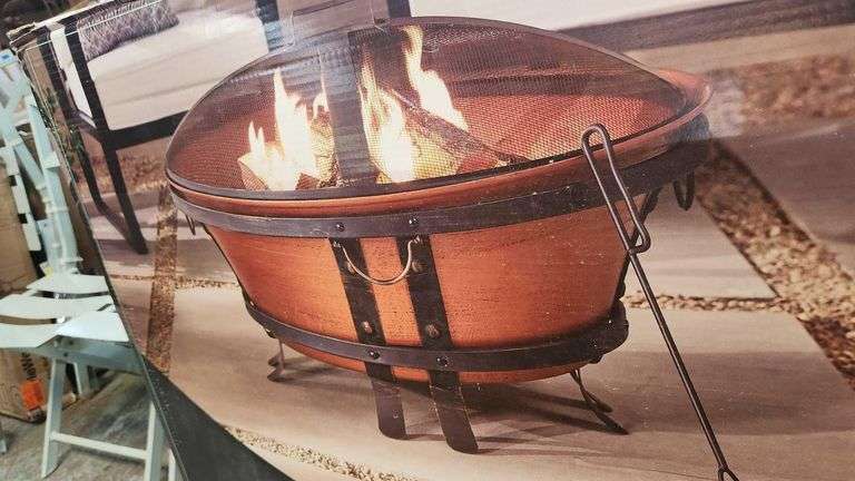 34 in Hampton Bay Fire Pit image