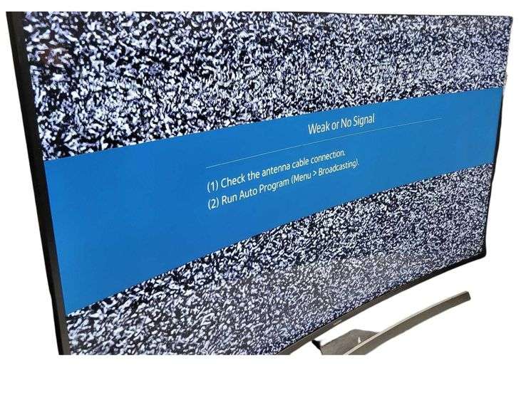 Samsung 65" Class JU7500 Curved 4K UHD Smart TV UN65JU7500F 2015. Works image