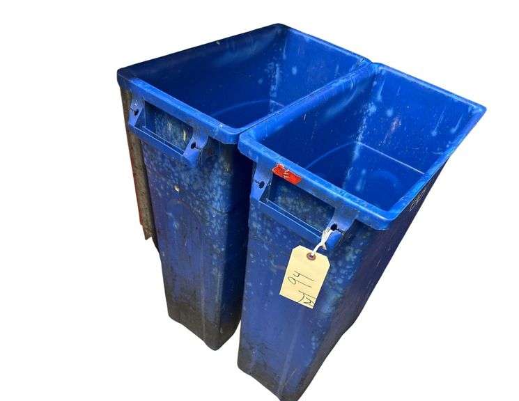 2 - Recycling Containers 30in. H.X 20 in. L. X 11 in W. image