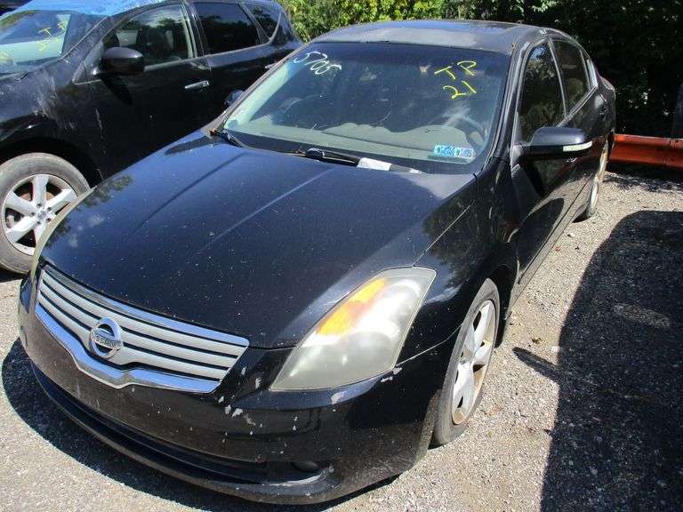 BLACK, 2007, NISSAN ALTIMA, 1N4BL21E87C125705,  , image