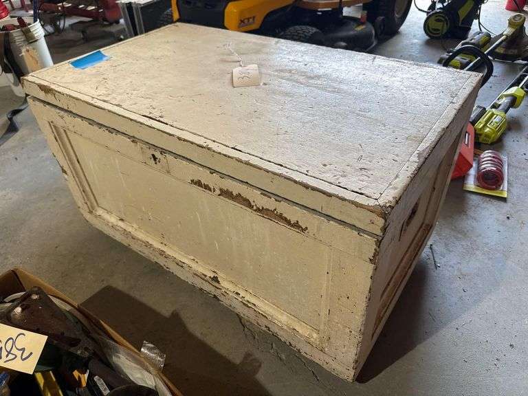 39” Chest on Wheels and Contents image