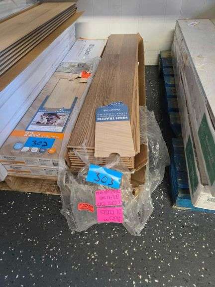 2 Cases of Laminate Flooring - 23.91 Sq. Ft. Per Tile image