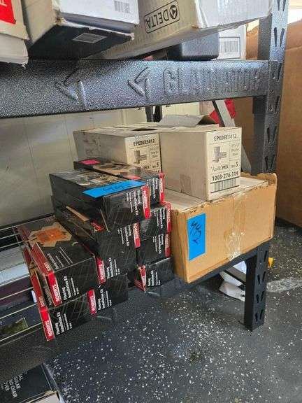 Several Robert's Flooring Installation Kits, Box Full of Apollo Drop Ear Elbow 0.75 in x 0.5 in. image
