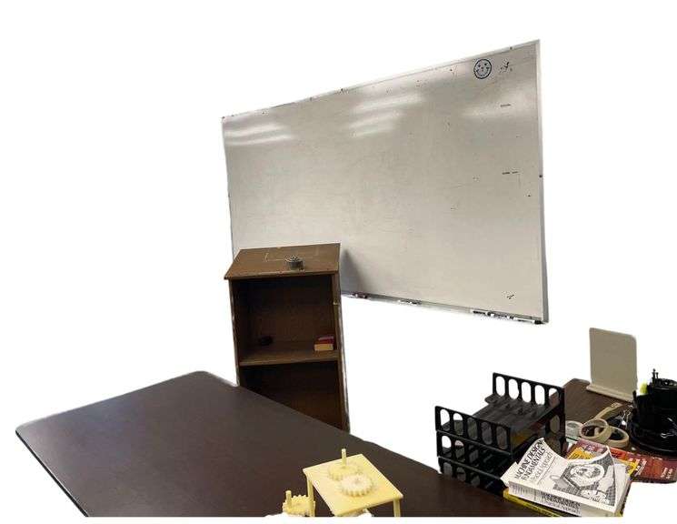 2 White Erase Boards 8x4 Feet image