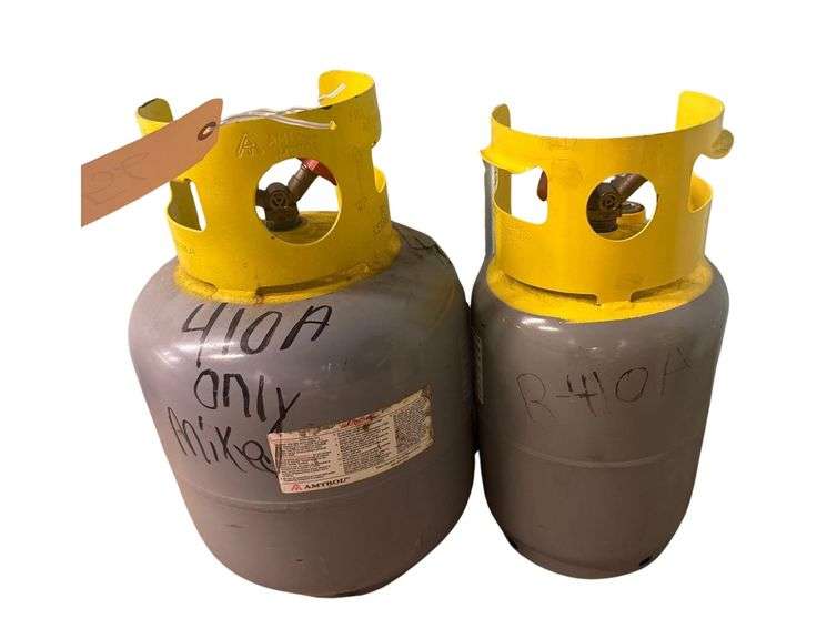 2 R410a Tanks - Full or Nearly Full image