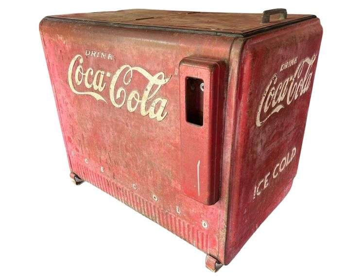 Coca-Cola Bottle Cooler Chest - Approx. image
