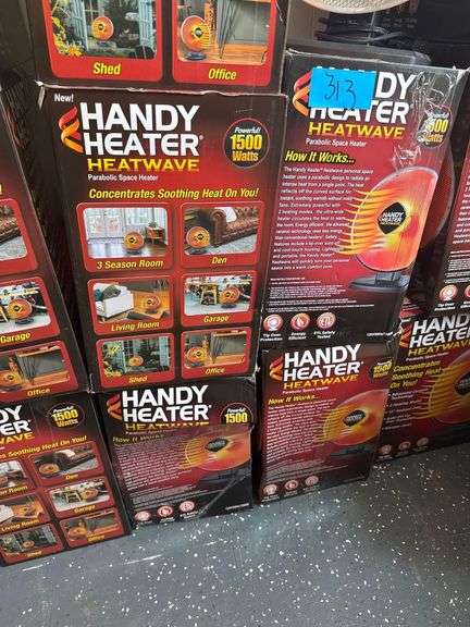5 Handy Heater Parabolic Space Heaters image