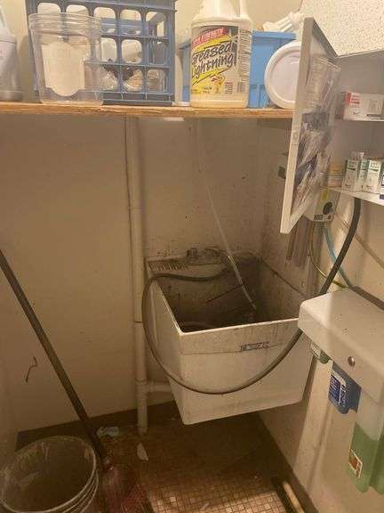 Contents of Closet First Aid Kit 3 Broom and Mop Handles image