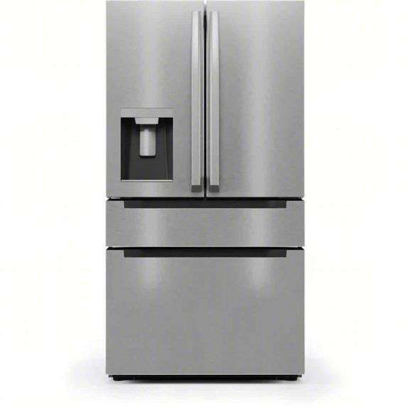 Midea French Door Refrigerator - Model MRQ22D7AST - 115V - Approx. 36" x 29" x 70" image