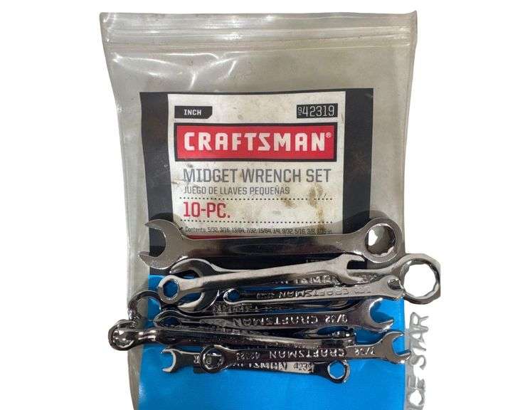 Craftsman Midget Wrench 10 Piece Set image